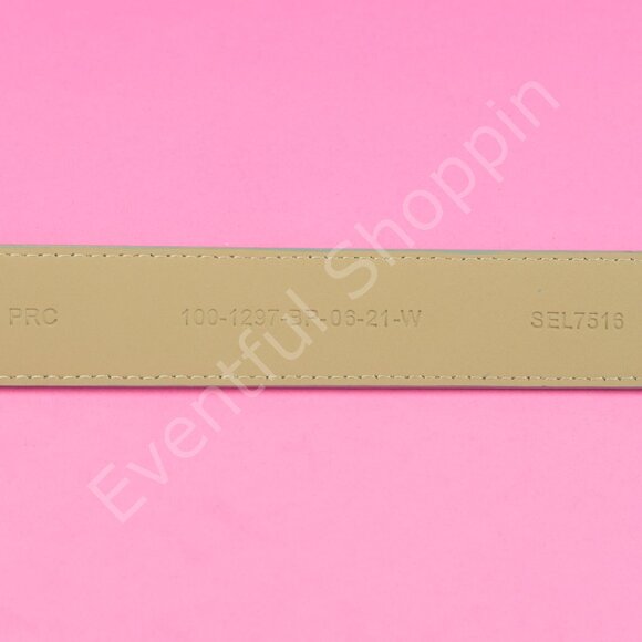 Neubelt Ratchet Belt Mens 38 Gray Precut Vegan Leather - Picture 8 of 9